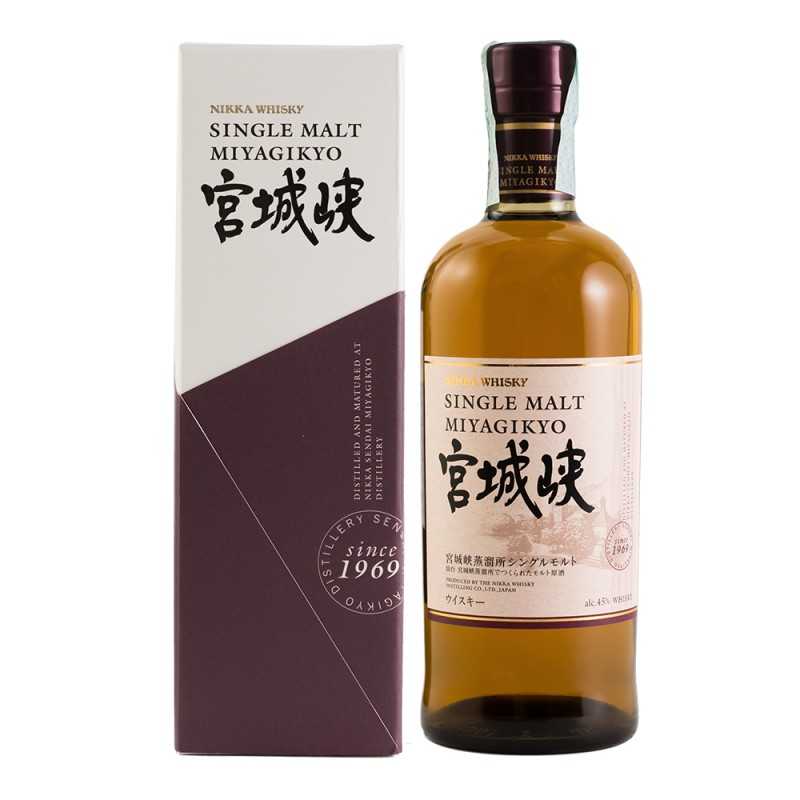Miyagikyo Single Malt Japanese Whisky (con astuccio) 70 cl