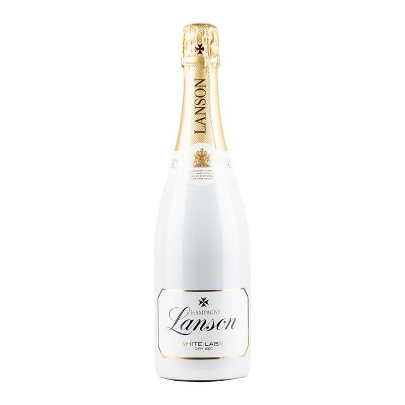 Champagne White Label Sec Lanson