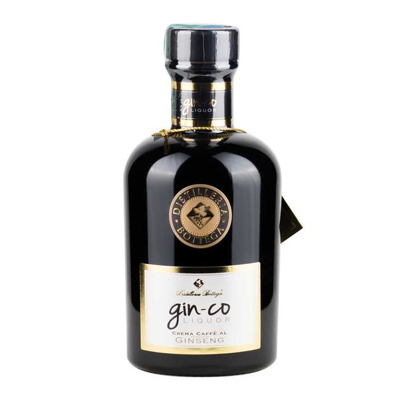 Gin-Co Liquore Crema Caffe al Ginseng 50cl Bottega