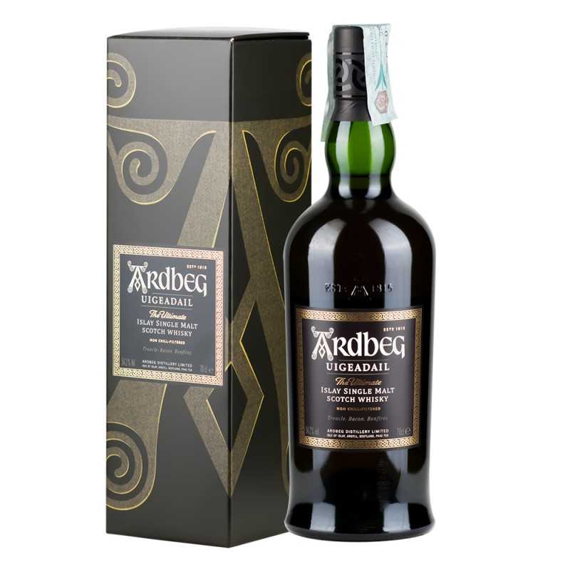 Ardbeg Uigeadail Islay Single Malt Scotch Whisky 70cl Astucciato