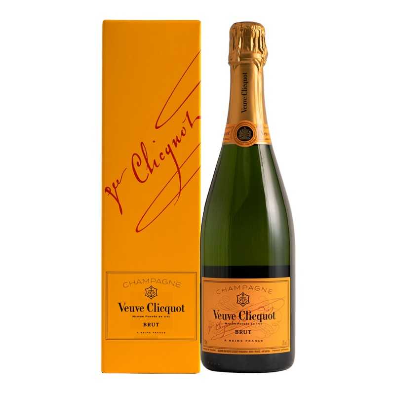 Champagne Brut Veuve Clicquot Yellow Label (with own box)