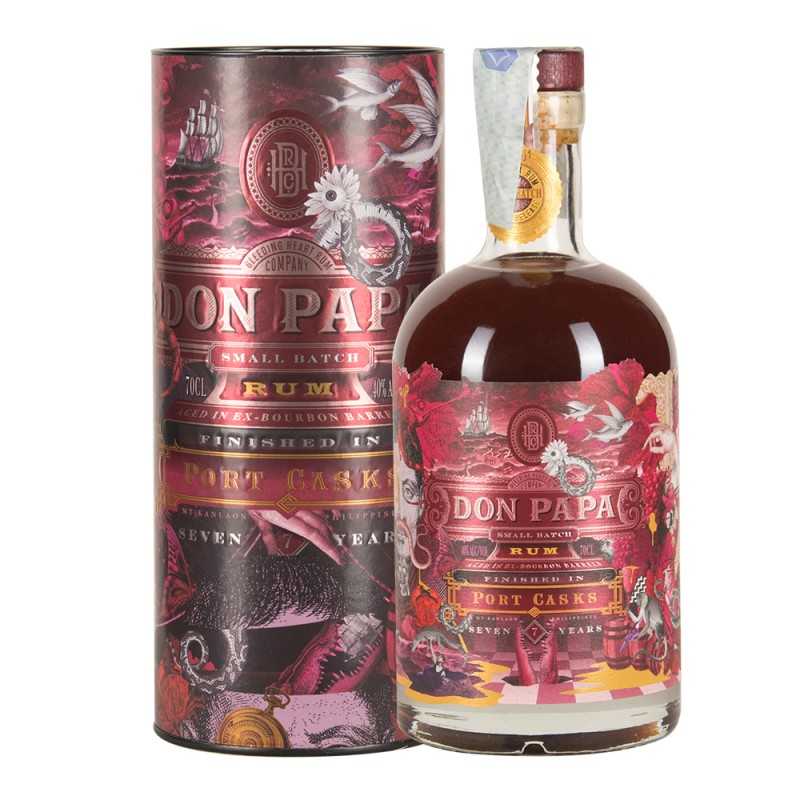Rum Don Papa 7 Years Port Cask (con astuccio) 70 cl
