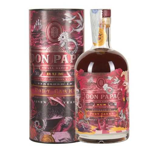 DON PAPA RUM 7y ASTUCCIO RHUM RUM RON FILIPPINE prezzo vendita online  Valentini Enoteca