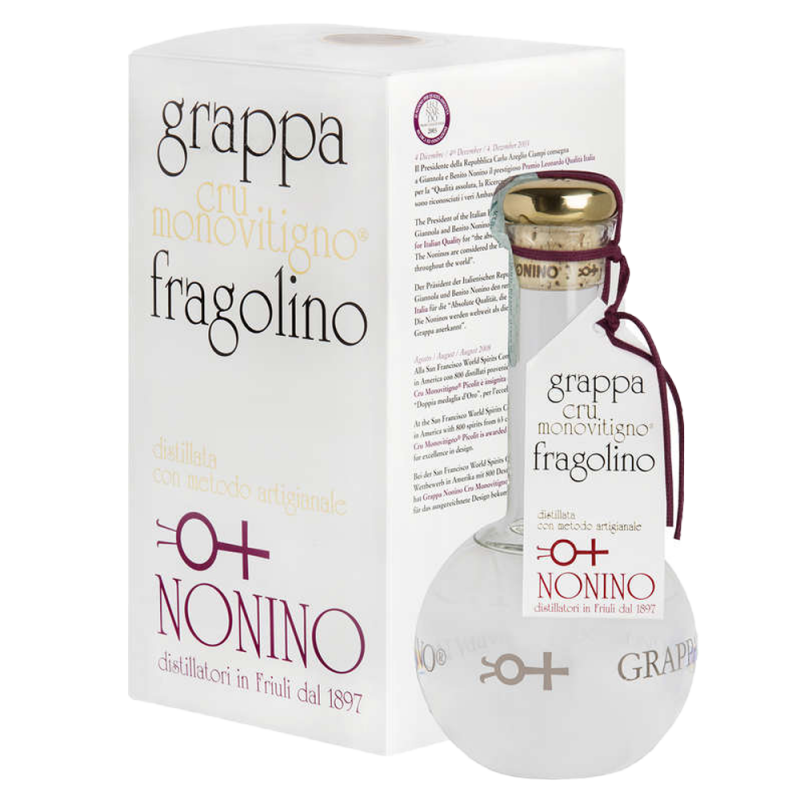 Grappa Cru Monovitigno Fragolino (with own box)