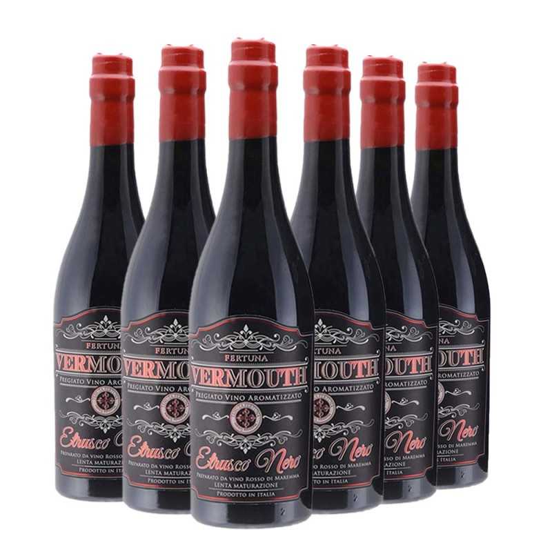 Vermouth Etrusco Nero Box da 6 bottiglie