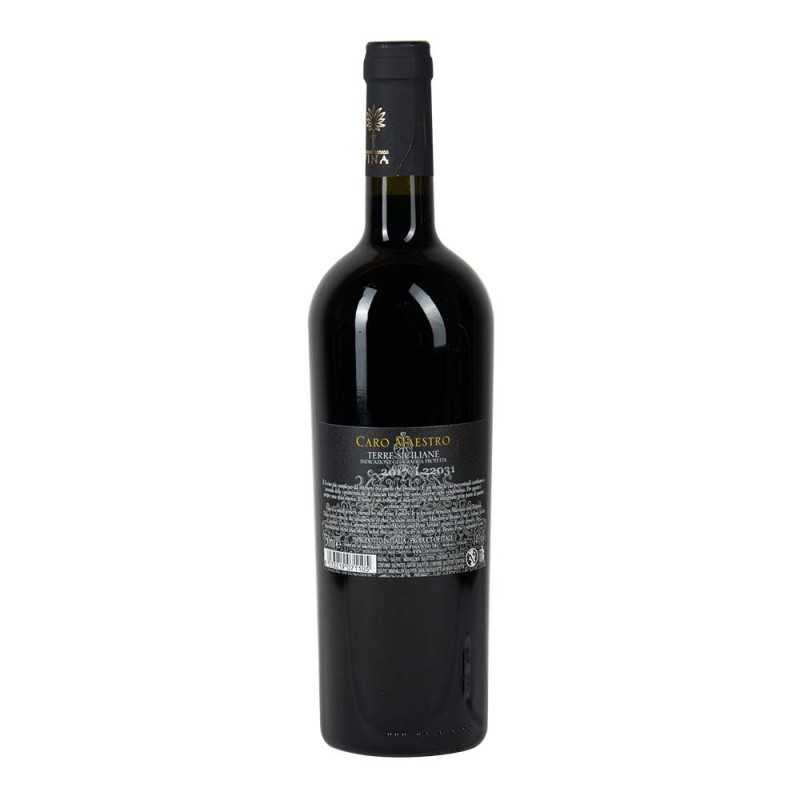 Sicilian red wine - Caro Maestro 2018 - Fina |Moodique