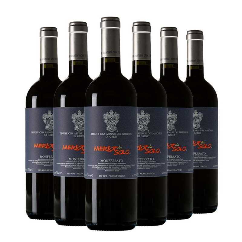Merlot daSolo Monferrato 2012 Box da 6 bottiglie