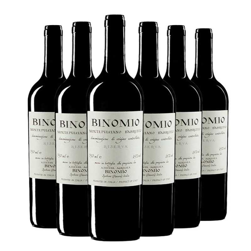 Binomio Montepulciano d’Abruzzo 2020 Box da 6 bottiglie