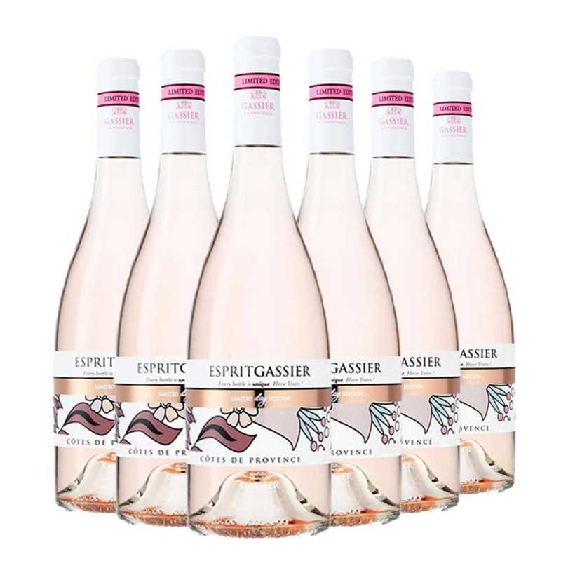 Côtes de Provence Rosé “Esprit Gassier” 2022 Box da 6 bottiglie