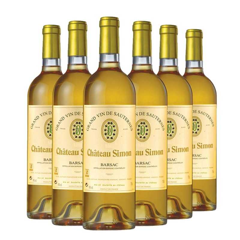Château Simon Barsac AOC Grand Vin De Sauternes 2019 Box da 6 bottiglie