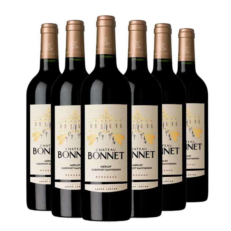 Château Bonnet Rouge Bordeaux AOC 2020 Box da 6 bottiglie