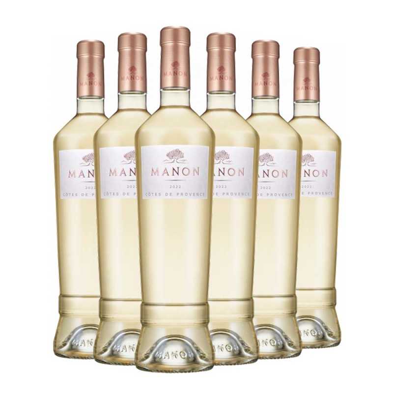 Manon AOC Côtes de Provence Blanc 2022 Box da 6 bottiglie